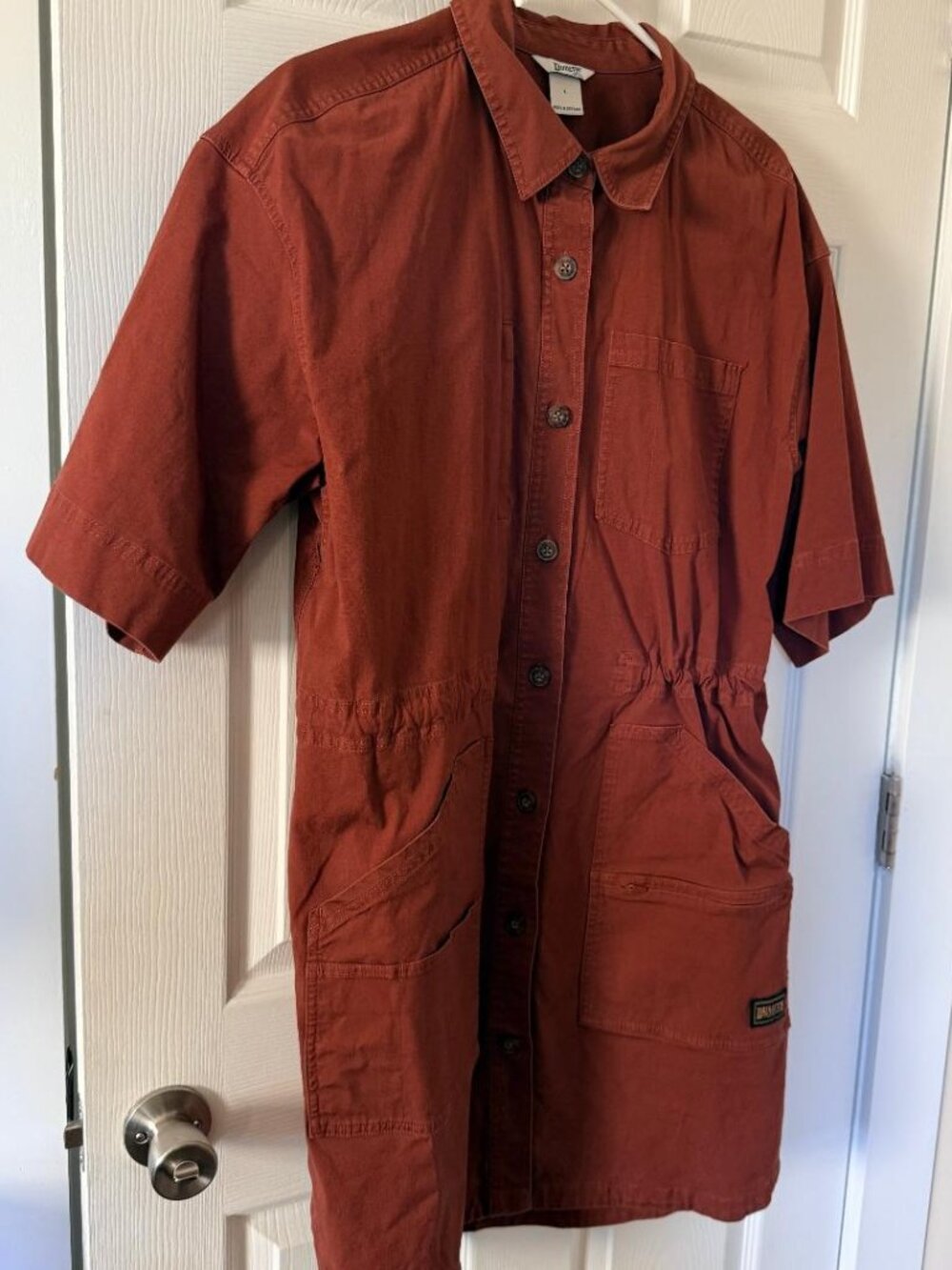Duluth Trading Company, Women's Rootstock Duster, Size: Large, Color: Paprika